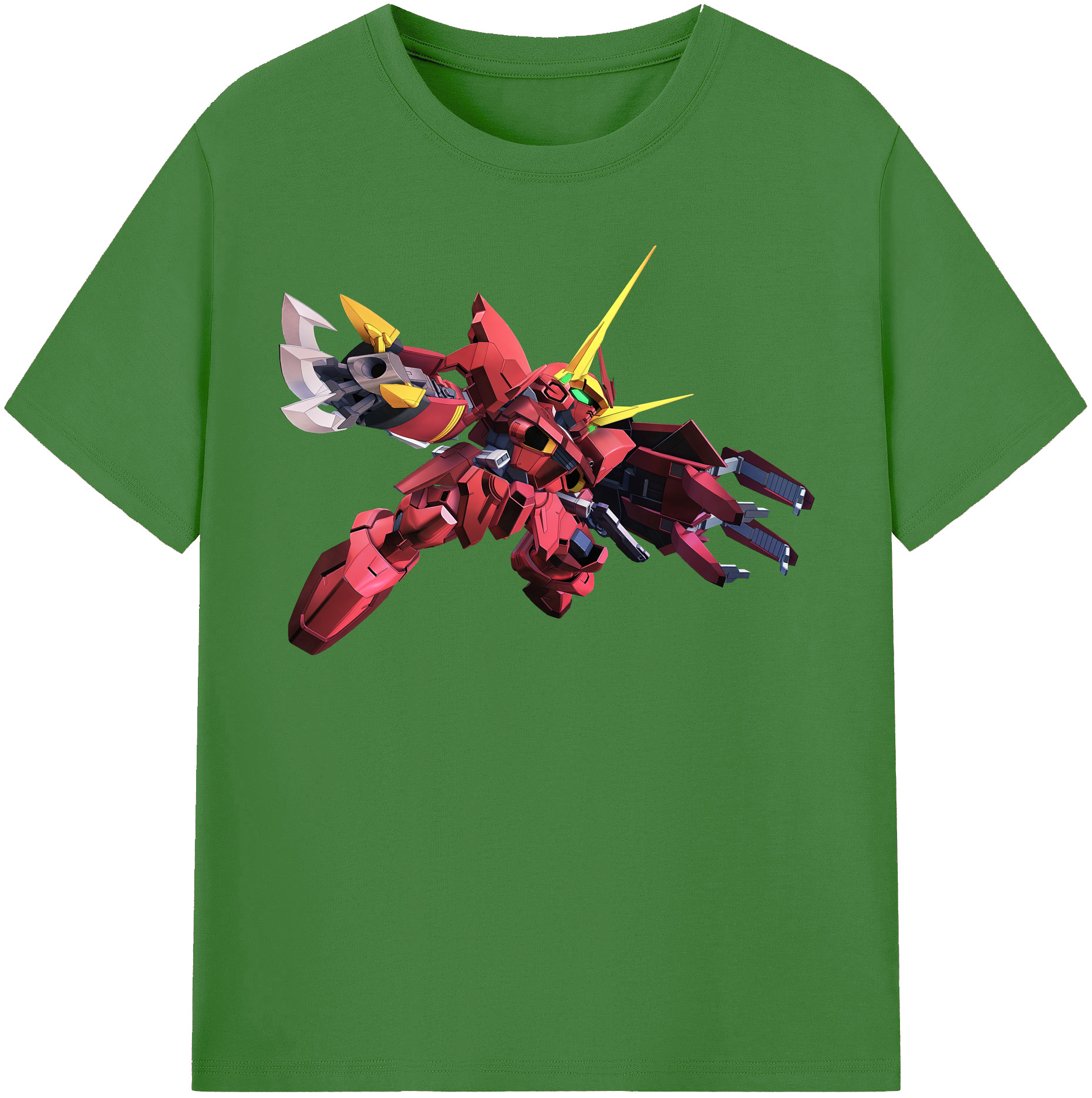 （画像用） 機動戦士ガンダム Mobile Suit Gundam レディースカジュアルプリントTシャツ（綿100％）